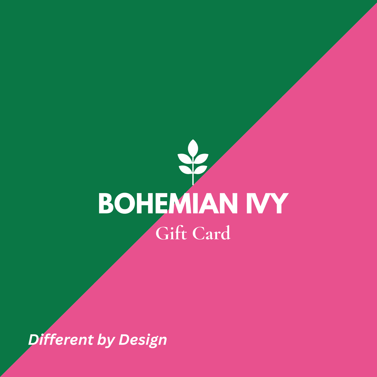 Bohemian Ivy Gift Card